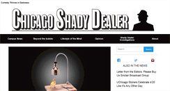 Desktop Screenshot of chicagoshadydealer.com